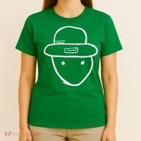 Amateur Sketch Of Mobile Alabama Leprechaun Stpatricks Day T-Shirt thumb 4