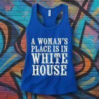 A S Place Is In The White House President Gift Women's Tank Top thumb 3
