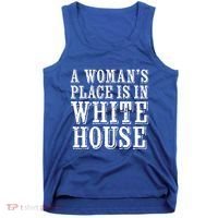 A S Place Is In The White House President Gift Tank Top thumb 0