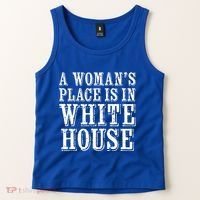 A S Place Is In The White House President Gift Tank Top thumb 2