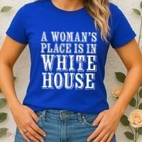 A S Place Is In The White House President Gift Women's T-Shirt thumb 2