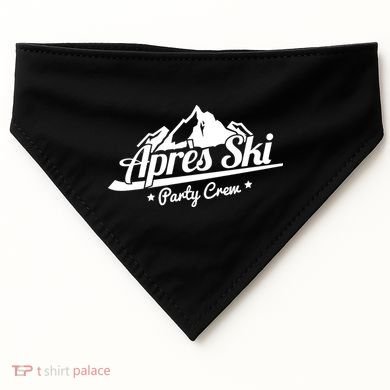 Apres Ski Party Crew USA-Made Doggie Bandana