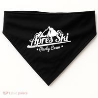 Apres Ski Party Crew USA-Made Doggie Bandana thumb 0
