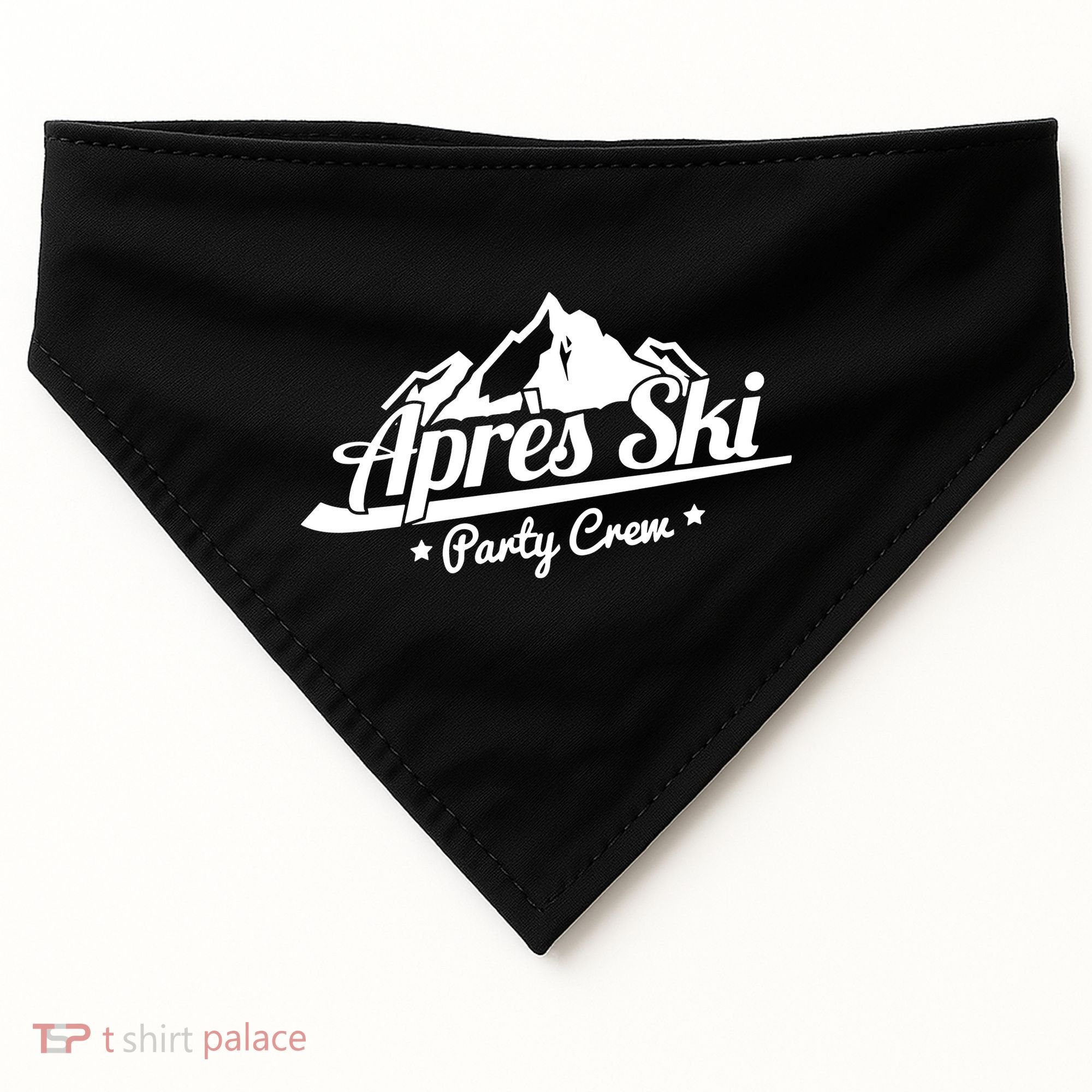 Apres Ski Party Crew USA-Made Doggie Bandana