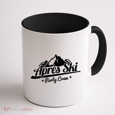 Apres Ski Party Crew Coffee Mug back
