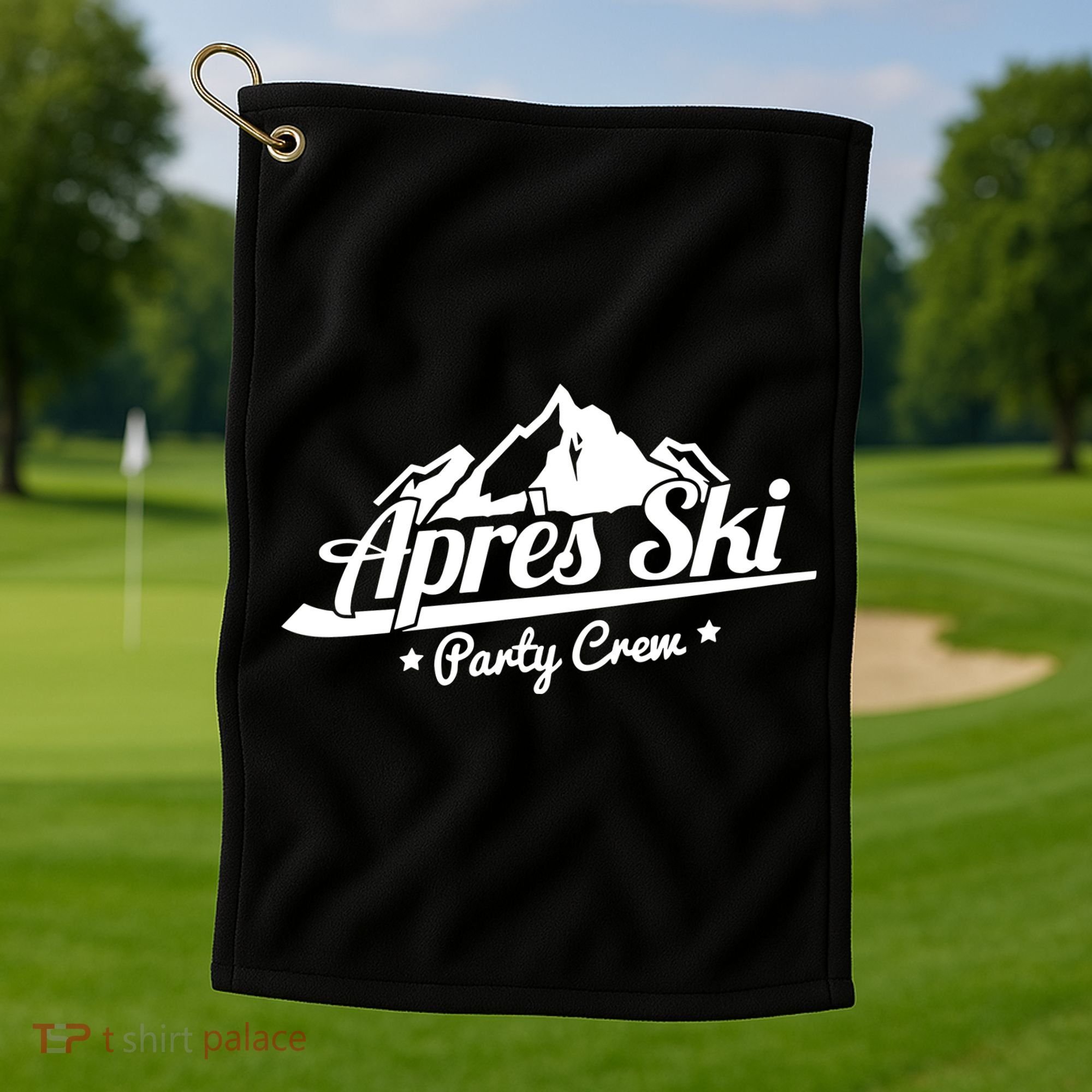 Apres Ski Party Crew Golf Towel