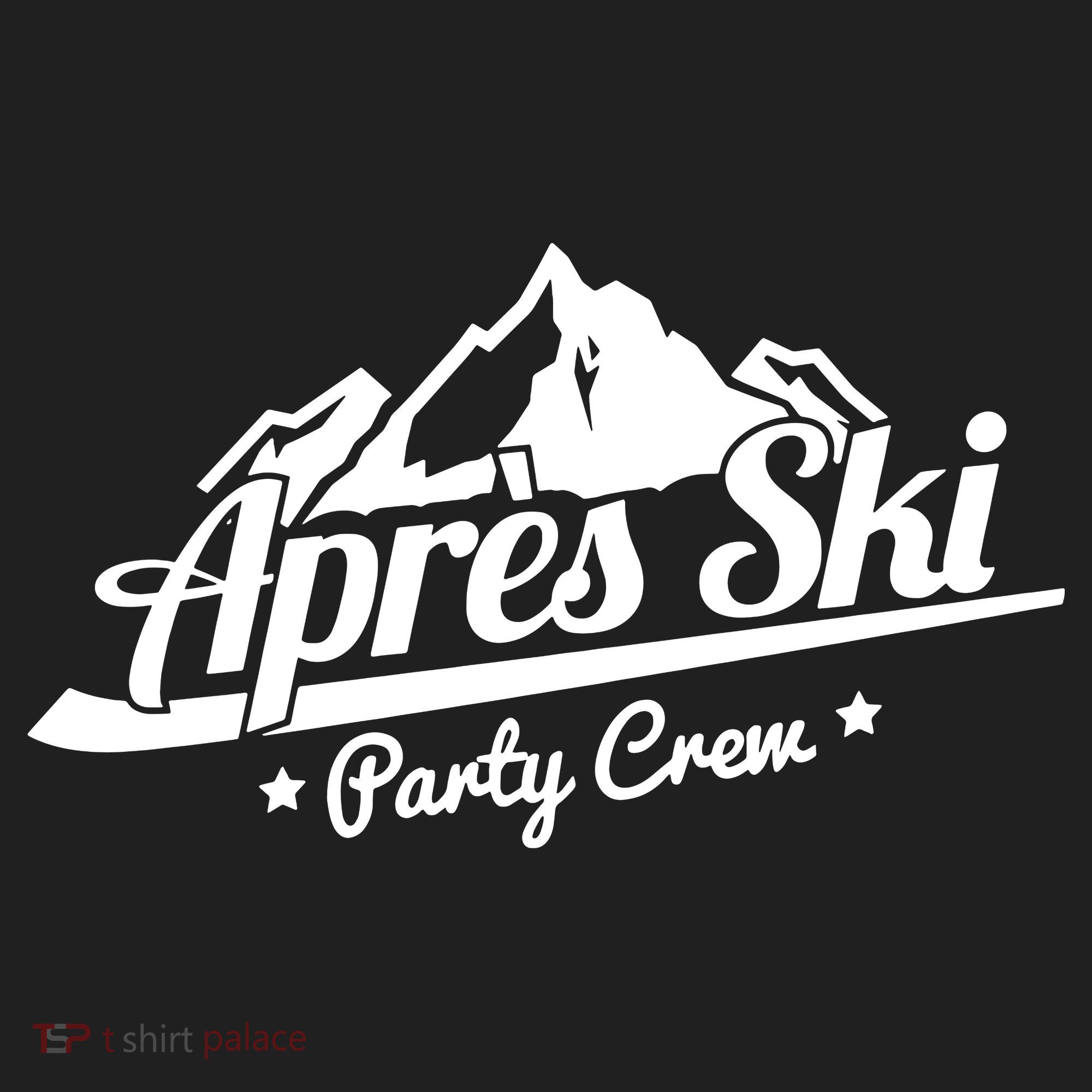 Apres Ski Party Crew Golf Towel