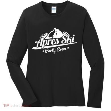 Apres Ski Party Crew Women's Long Sleeve Shirt