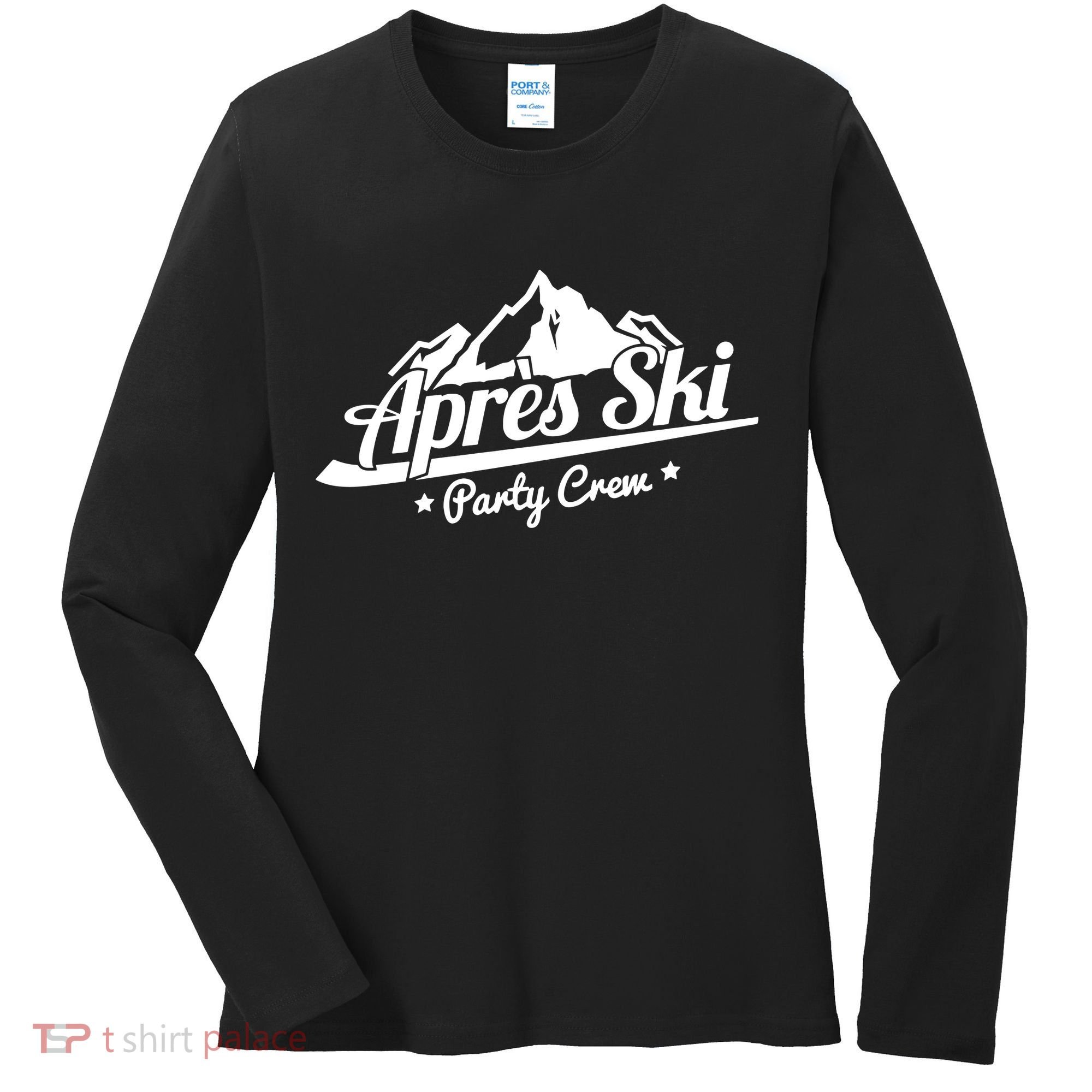 Apres Ski Party Crew Women's Long Sleeve Shirt
