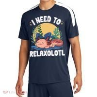 Axolotl Sleeping Pajamas I Need To Relaxalotl  Sport-Tek Competitor United Soccer Jersey thumb 0