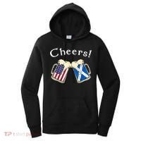 American Scottish Patriot US Flag Beer Drinks Scotland Grown Women's Hoodie thumb 0