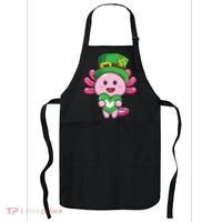 Axolotl Saint Patricks Day Axolotl St Patrick Apron thumb 0