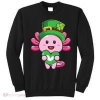 Axolotl Saint Patricks Day Axolotl St Patrick Sweatshirt thumb 0