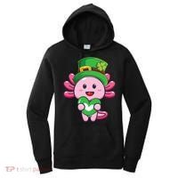 Axolotl Saint Patricks Day Axolotl St Patrick Women's Hoodie thumb 0