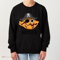 Ahoy Ster Pirate Funny Oyster Puns Women's Sweatshirt thumb 0
