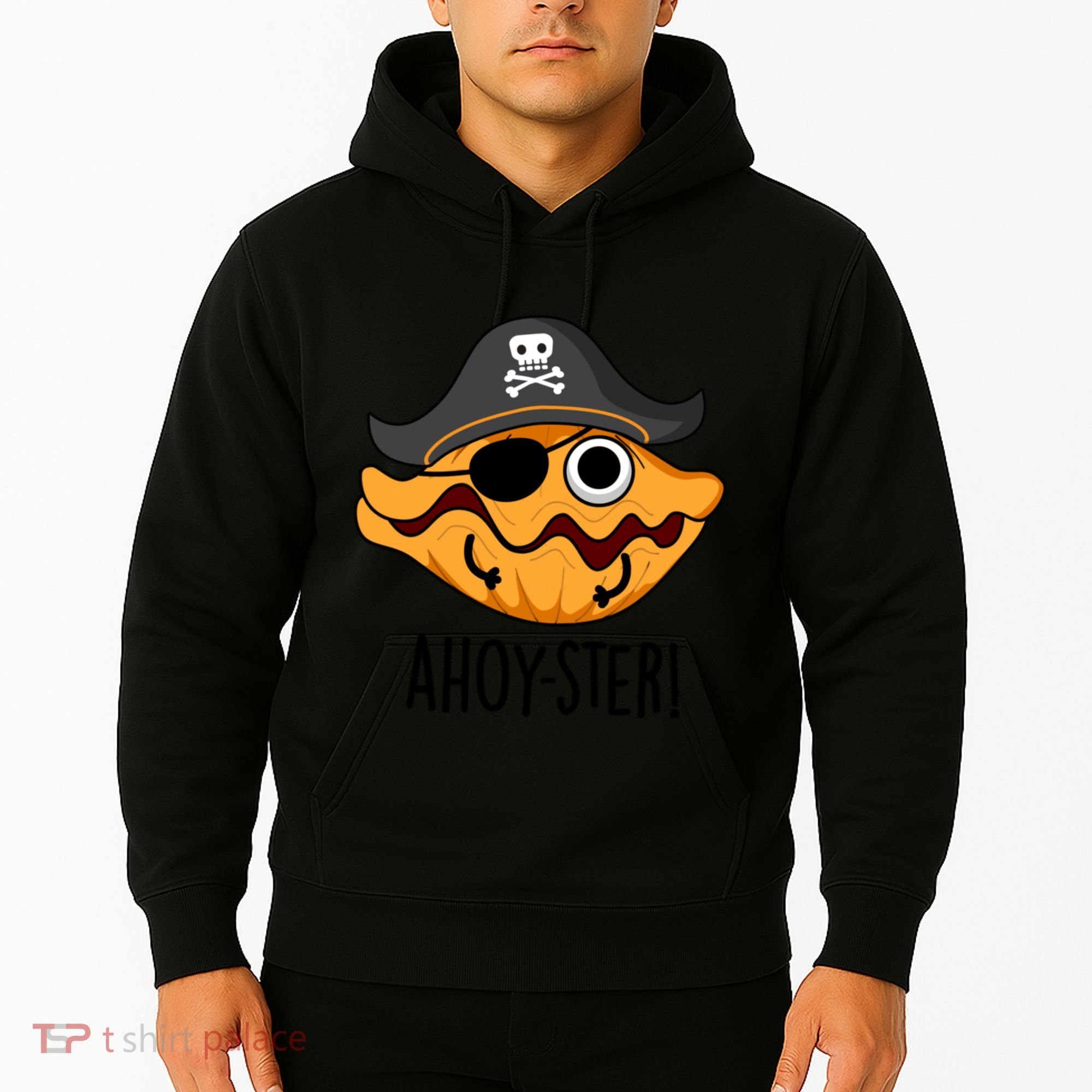 Ahoy Ster Pirate Funny Oyster Puns Hoodie