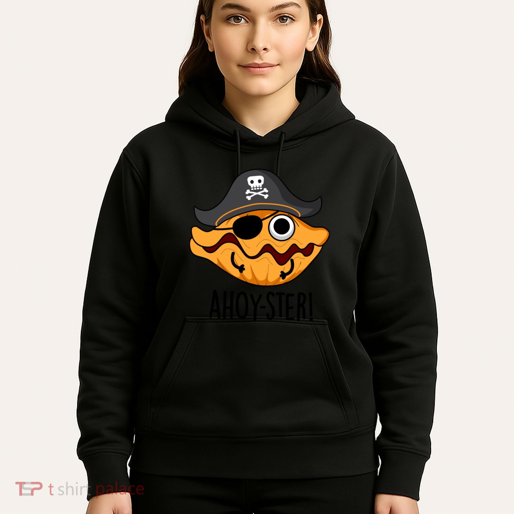 Ahoy Ster Pirate Funny Oyster Puns Hoodie