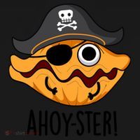 Ahoy Ster Pirate Funny Oyster Puns Sweatshirt thumb 3