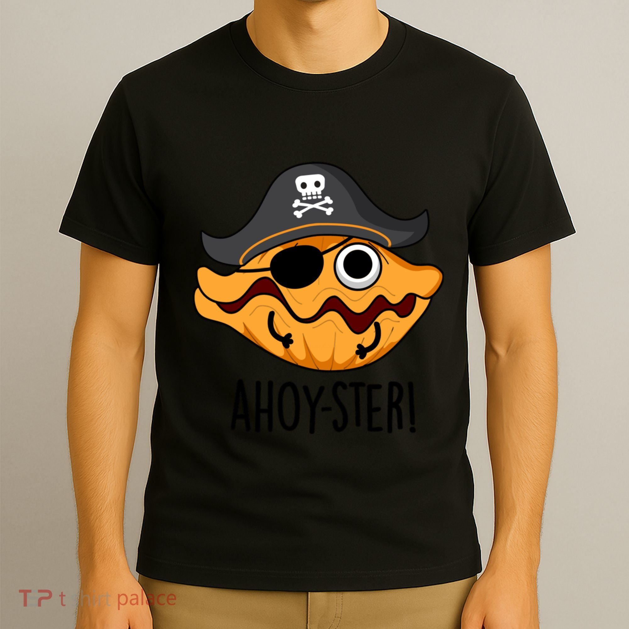 Ahoy Ster Pirate Funny Oyster Puns T-Shirt