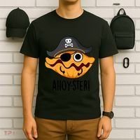 Ahoy Ster Pirate Funny Oyster Puns T-Shirt thumb 6