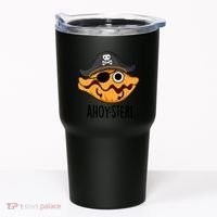 Ahoy Ster Pirate Funny Oyster Puns Tumbler thumb 0