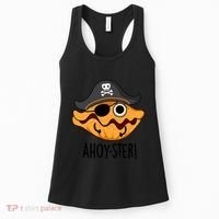 Ahoy Ster Pirate Funny Oyster Puns Women's Tank Top thumb 0
