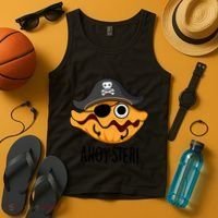 Ahoy Ster Pirate Funny Oyster Puns Tank Top thumb 4