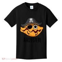 Ahoy Ster Pirate Funny Oyster Puns Kids T-Shirt thumb 0