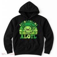 Axolotl St Patricks Day Alotl Shenanigans Hoodie thumb 0