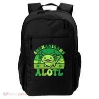 Axolotl St Patricks Day Alotl Shenanigans Backpack thumb 0