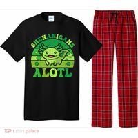 Axolotl St Patricks Day Alotl Shenanigans Pajama Set thumb 0