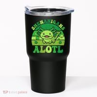 Axolotl St Patricks Day Alotl Shenanigans Tumbler thumb 0