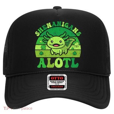 Axolotl St Patricks Day Alotl Shenanigans Hat