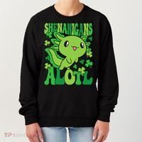 Axolotl St. Patrick's Day Shenanigans Alotl 2 Women's Sweatshirt thumb 0