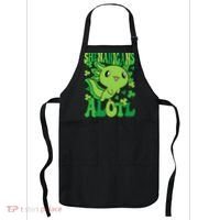 Axolotl St. Patrick's Day Shenanigans Alotl 2 Apron thumb 0