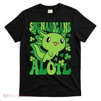 Axolotl St. Patrick's Day Shenanigans Alotl 2 T-Shirt thumb 0