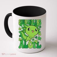 Axolotl St. Patrick's Day Shenanigans Alotl 2 Coffee Mug thumb 0