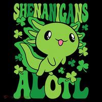 Axolotl St. Patrick's Day Shenanigans Alotl 2 Coffee Mug thumb 5