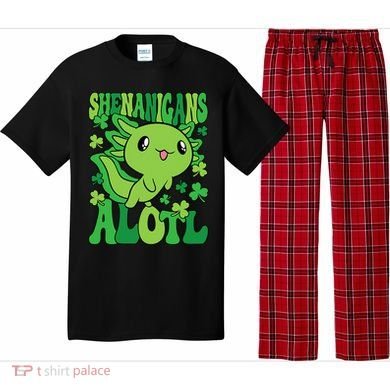 Axolotl St. Patrick's Day Shenanigans Alotl 2 Pajama Set