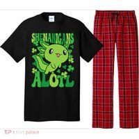 Axolotl St. Patrick's Day Shenanigans Alotl 2 Pajama Set thumb 0