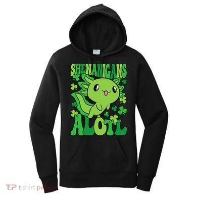 Axolotl St. Patrick's Day Shenanigans Alotl 2 Women's Hoodie