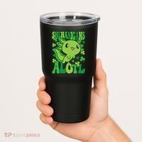 Axolotl St. Patrick's Day Shenanigans Alotl 2 Tumbler thumb 2