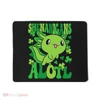 Axolotl St. Patrick's Day Shenanigans Alotl 2 Mousepad thumb 0