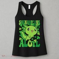 Axolotl St. Patrick's Day Shenanigans Alotl 2 Women's Tank Top thumb 3