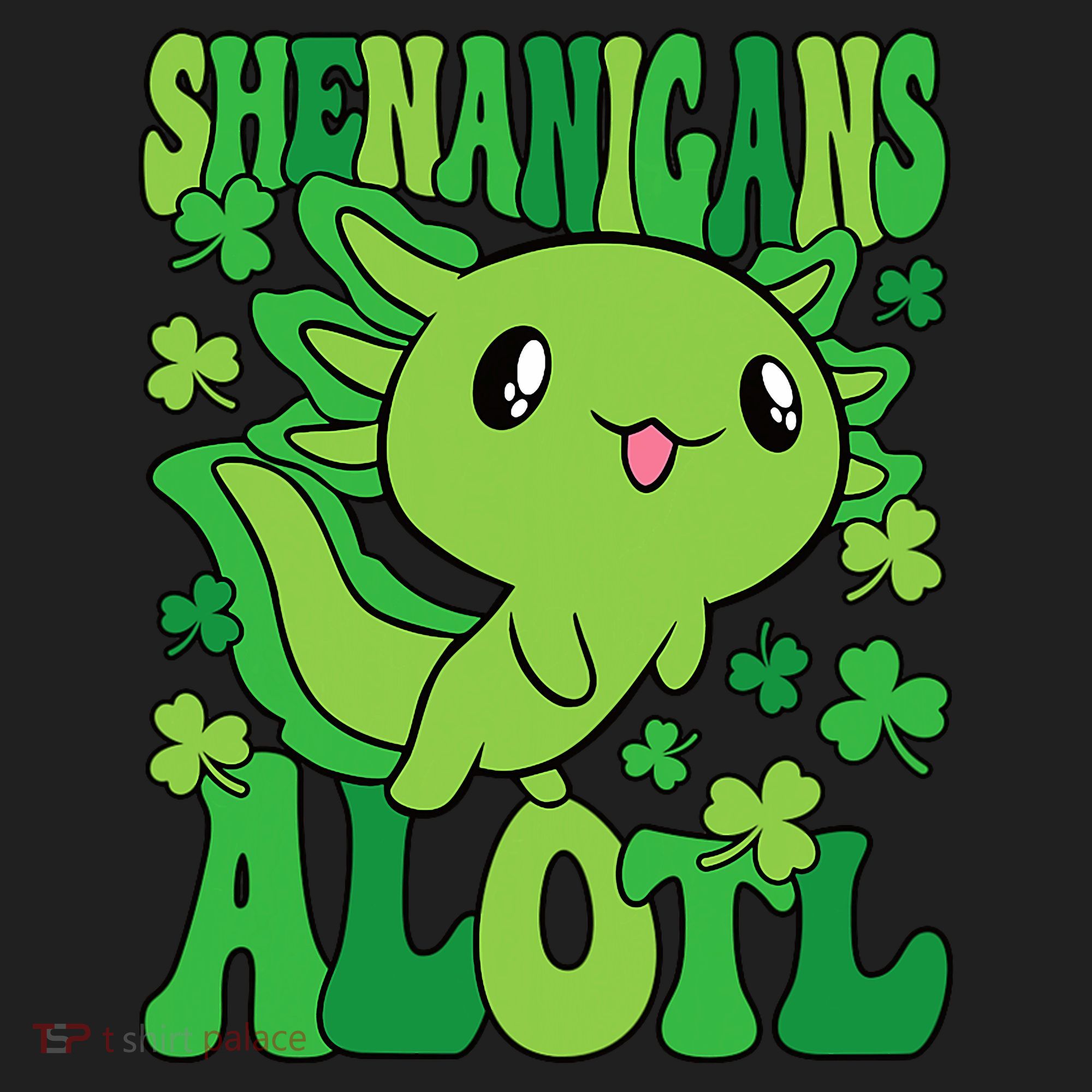 Axolotl St. Patrick's Day Shenanigans Alotl 2 Hat