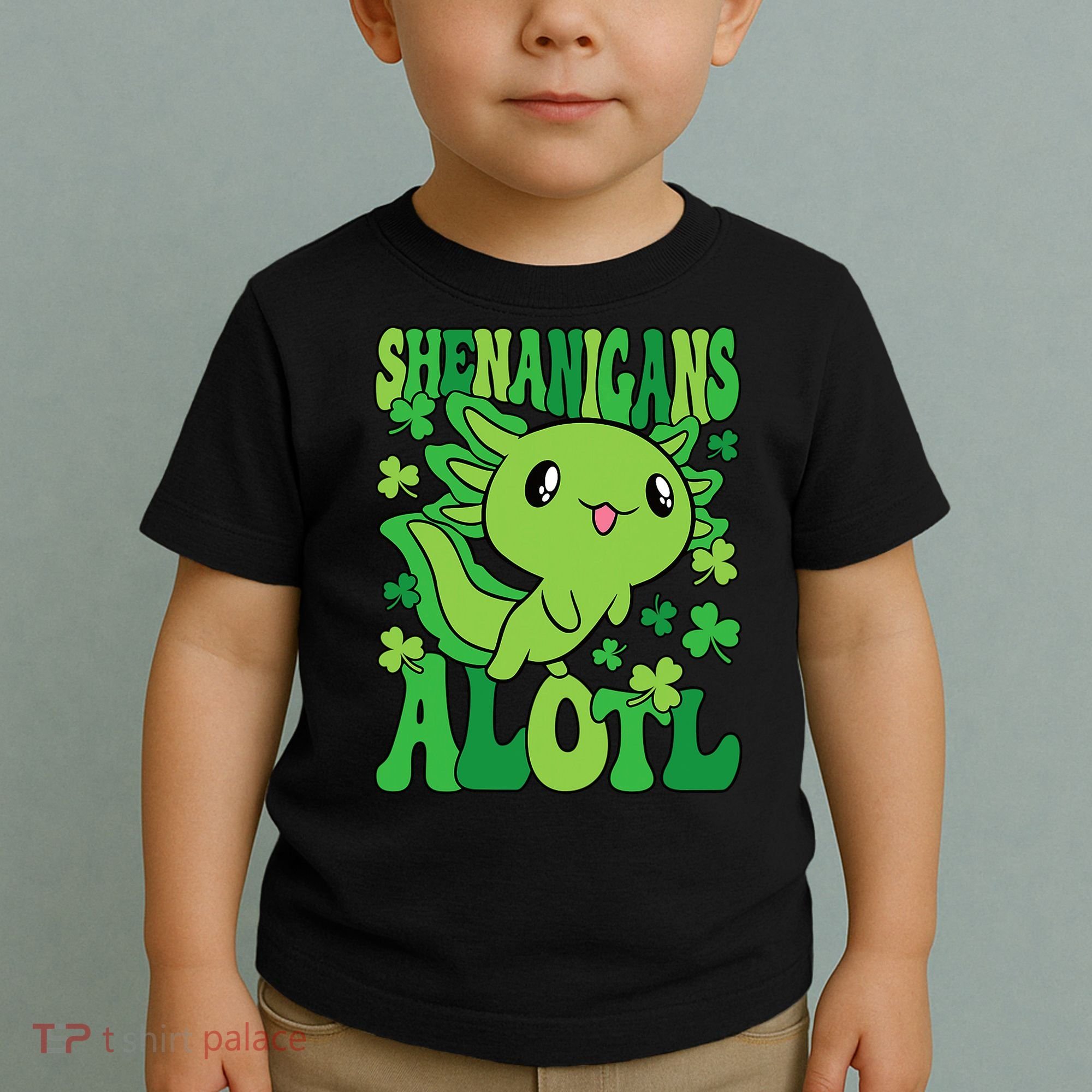 Axolotl St. Patrick's Day Shenanigans Alotl 2 Toddler T-Shirt