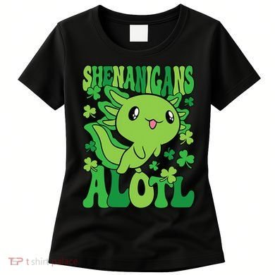 Axolotl St. Patrick's Day Shenanigans Alotl 2 Women's T-Shirt