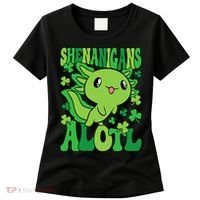 Axolotl St. Patrick's Day Shenanigans Alotl 2 Women's T-Shirt thumb 0