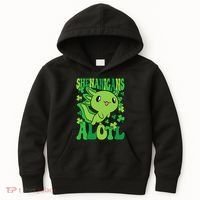 Axolotl St. Patrick's Day Shenanigans Alotl 2 Kids Hoodie thumb 0