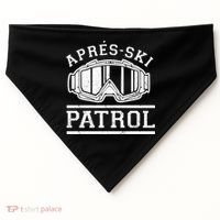 Apres Ski Patrol Meaningful Gift USA-Made Doggie Bandana thumb 0